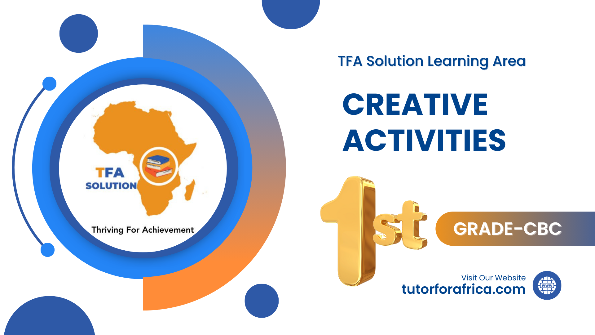 CREATIVE ACTIVITIES GRADE 1