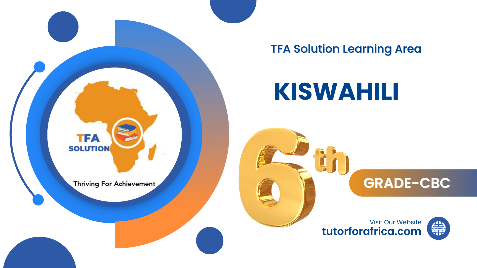 Kiswahili Gredi ya 6- Training